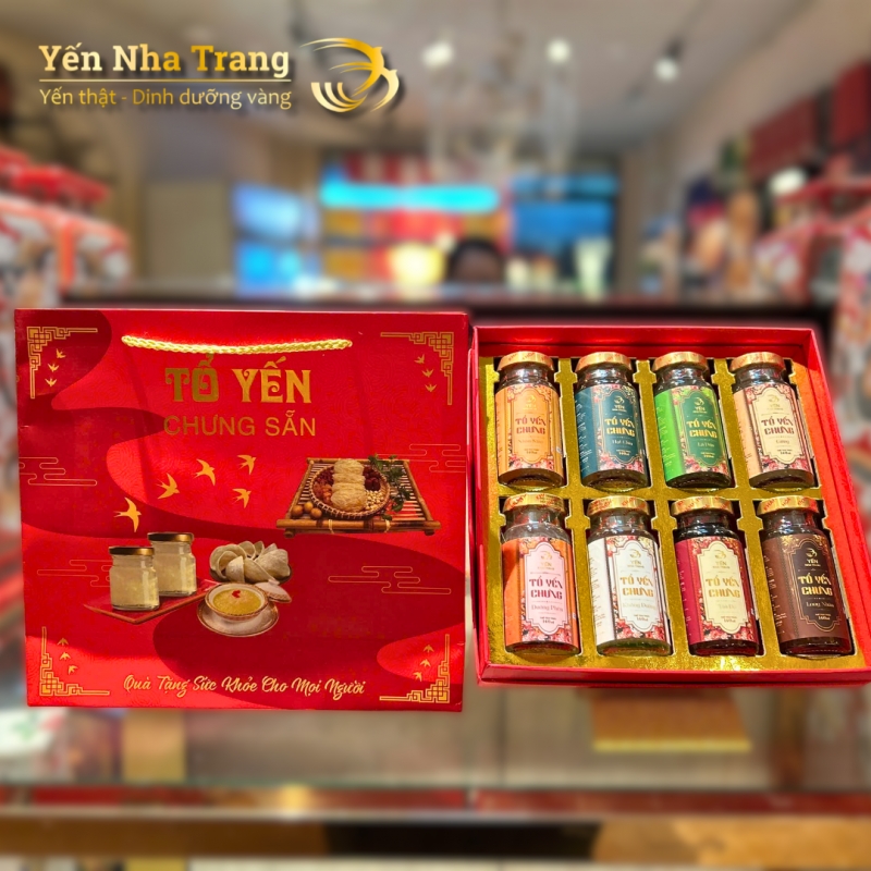 Set Yến chưng tươi 140ml - 6 hoặc 8 vị