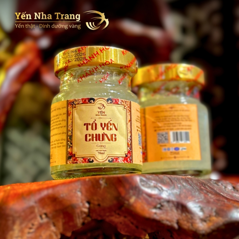 Yến chưng tươi Gừng