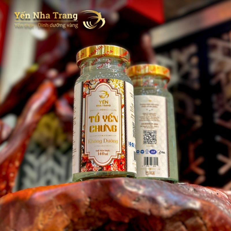 Yến chưng tươi Không Đường