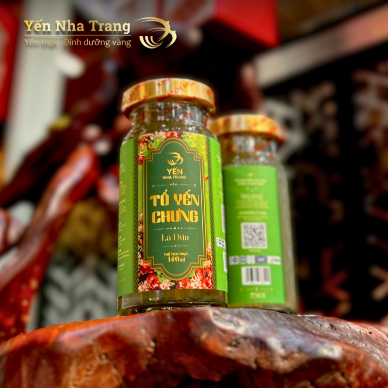 Yến chưng tươi Lá Dứa