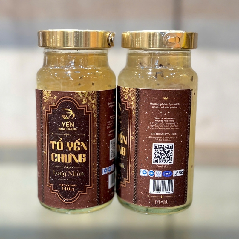Yến chưng tươi Long Nhãn
