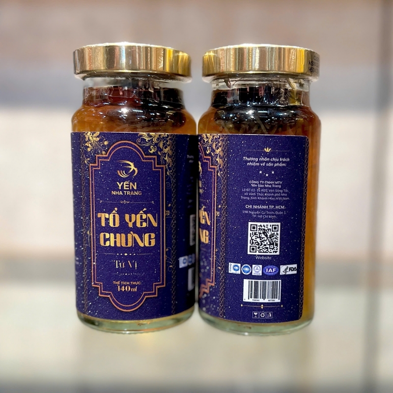 Yến chưng tươi Tứ Vị