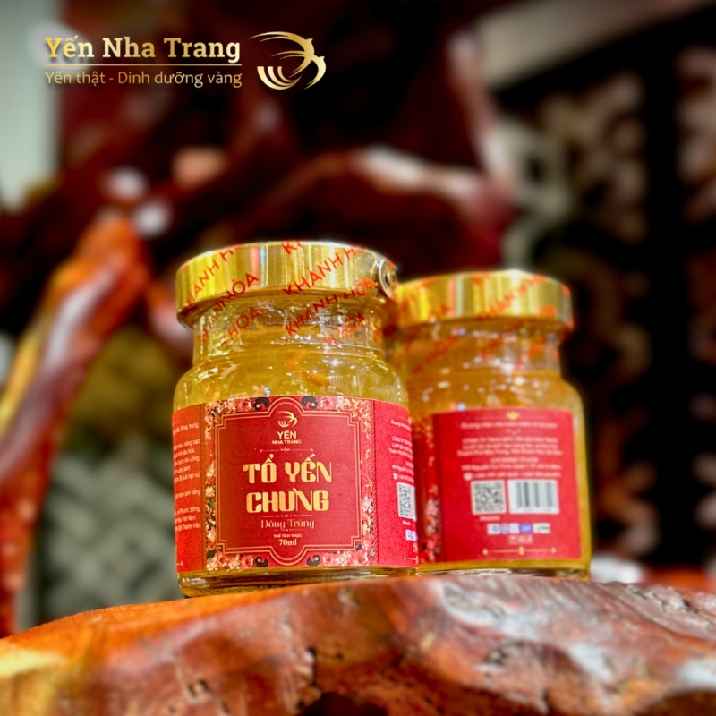 Yến chưng tươi vị Đông Trùng Hạ Thảo