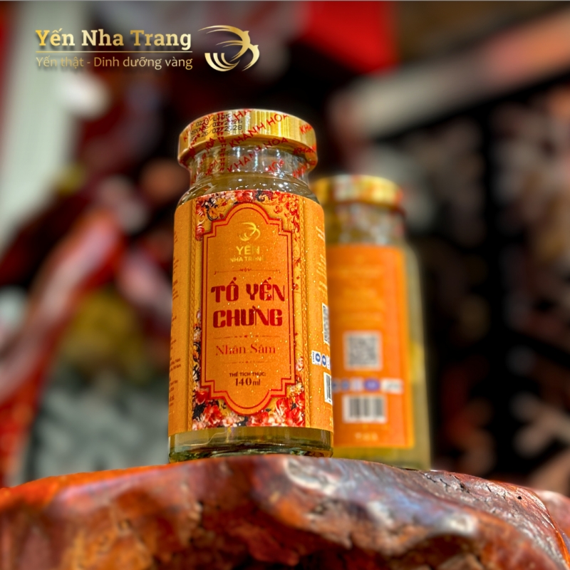 Yến chưng tươi vị Nhân Sâm