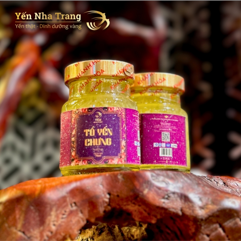 Yến chưng tươi vị Saffron